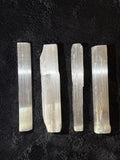 Selenite Wand – 4 Inch | Cleansing Crystal Wand for Energy & Meditation